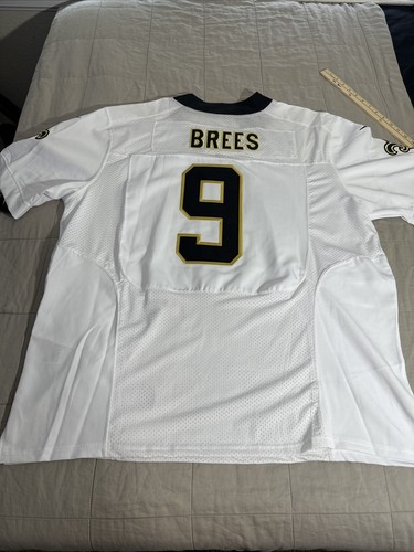 Nike On Field New Orleans Saints Drew Brees #9 NFL Jersey - Men's 56 3XL - NWT - Picture 12 of 13