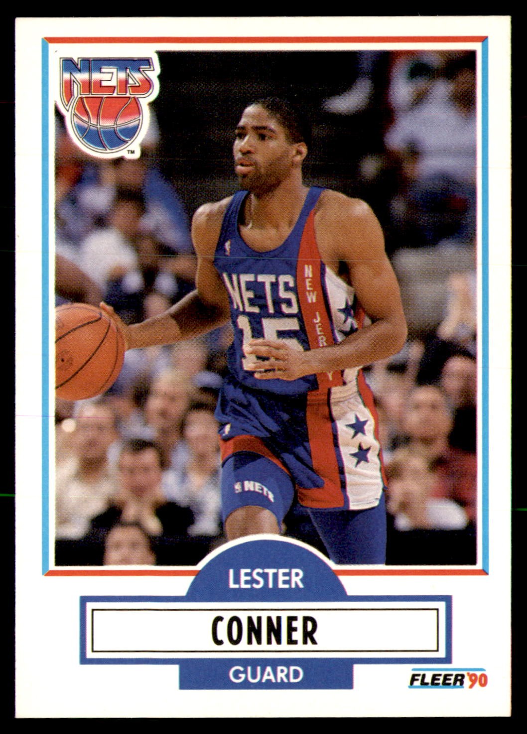 1990-91 Fleer #119 Lester Conner