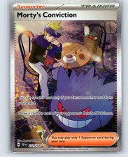 Morty's Conviction - 211/162 Special Illustration Rare SV05: Temporal Forces on eBay
