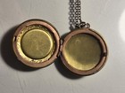 Vintage Round Locket with Map of Prague, Czechoslovakia, Goldtone — photo 8
