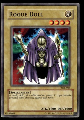 what is a rogue deck yugioh Amazon.com: Yu-Gi-Oh! - Rogue Doll (SDP-005) - Starter Deck Pegasus -  Unlimited Edition main image 1