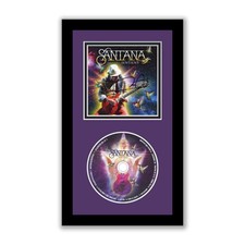Carlos Santana Autographed Signed Framed CD Sentient ACOA