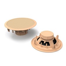 Pyle PDIC 200W 6.5" Flush In Wall/In Ceiling Speakers, Spring-Loaded Open Box