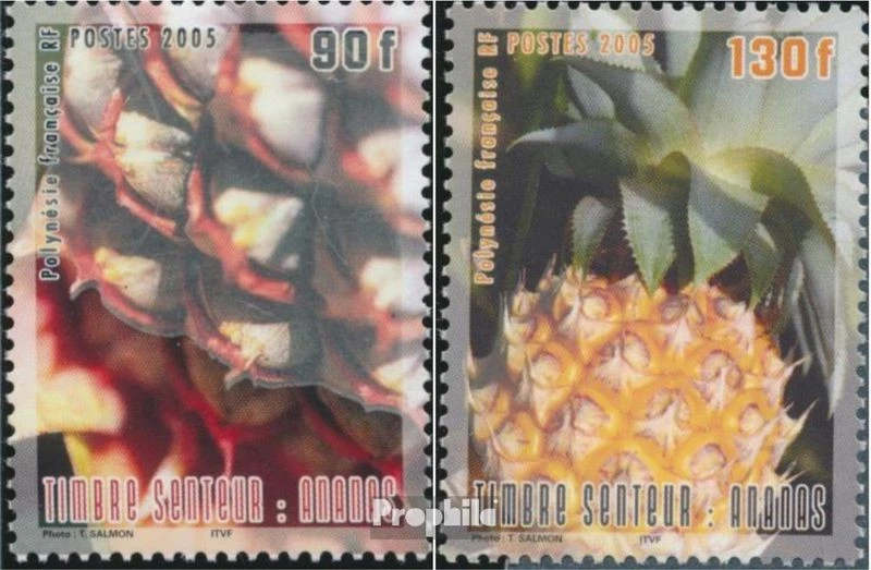 Timbres français polynésie 2005 Mi 955-956 (complète edition) neuf avec gomme or - Photo 1/1
