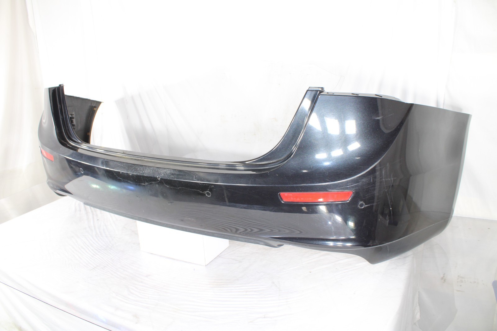 🚀 14-17 MASERATI GHIBLI REAR BUMPER COVER W/PARKING SENSORS OEM BLACK