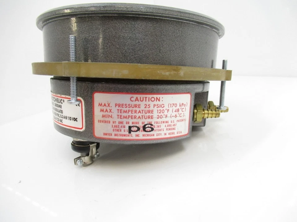 3000MR-60PA 3000MR60PA Dwyer Pressure Gauge - Image 3 of 4