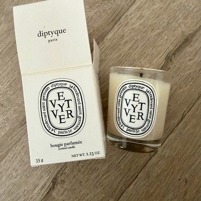 Diptyque France Vetyver Scented Candle 35g 1.23oz, Small With Box
