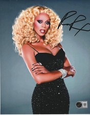 RUPAUL CHARLES SIGNED RUPAUL’s DRAG RACE DRAG QUEEN 8x10 PHOTO - BECKETT COA