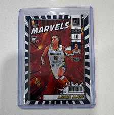 Panini 2025 WNBA Donruss Net Marvels #18 Aziaha James RC Dallas Wings