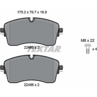 Textar 2248501 Bremsbelagsatz FüR Land Rover Jaguar Discovery Range Evoque VAN