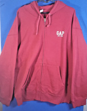 GAP FACTORY STORE Red Hoodie Sweater Men's Size XXL NEW NWOT