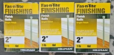 Fas-n-Tite 2-in 6d Bright Finish nails 1Lb 3 Pack