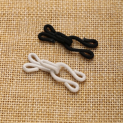 10 Pairs Shirt Buckles Eyes Closure Hooks Nylon Wrap Metal Buckles for Sewing - Picture 19 of 20
