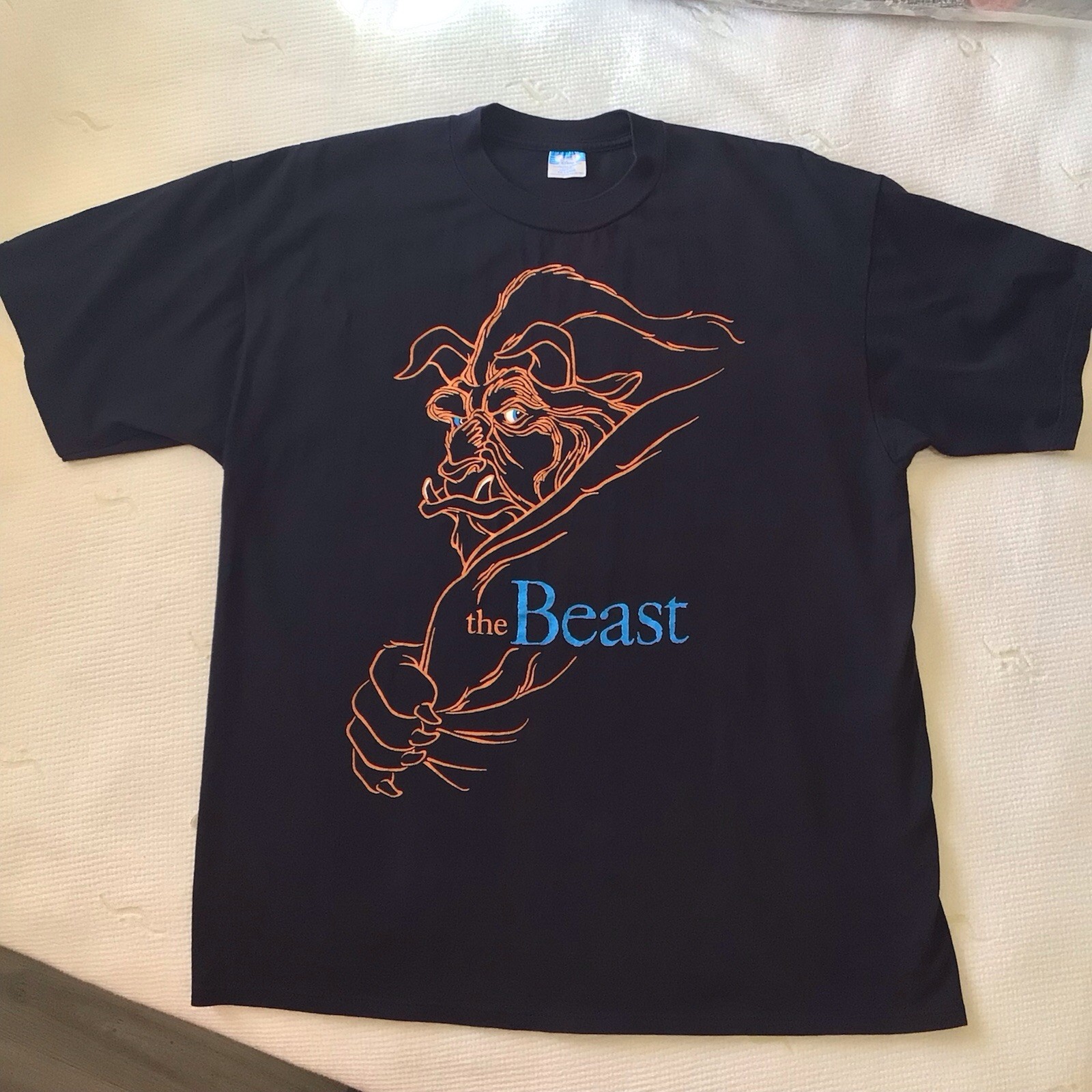 Vtg Rare NWOT XXL 80s 90s Disney THE BEAST Beauty… - image 1