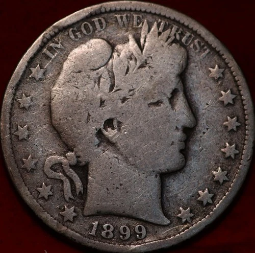 1899-S Barber Half Dollar — photo from another recent sale