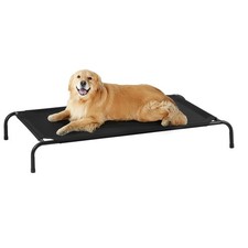 Outdoor Elevated Dog Bed, Cooling Breathable Raised Dogs Cot Beds for Large D...