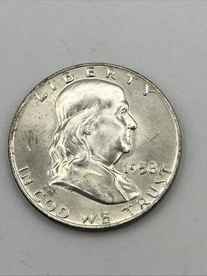 1958-D 50C Franklin Half Dollar | eBay