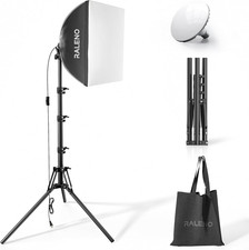 Softbox Photography Lighting Kit, 16'' X 16'' Softbox Lighting for Tiktok with L