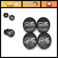 4pcs 60mm Wheel Center Caps - Black Silver Hub Covers For Rims Universal Fit 4pcs 60mm Wheel Center Caps - Black Silver Hub Covers For Rims Universal Fit
