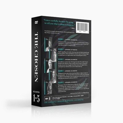 チソン・太陽をのみ込めDVD-BOX1＆DVD-BOX2(6枚組+7枚組)セット The Chosen: Complete Seasons 1–5 DVD Box Set – 40 Episodes + Bonus