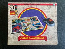Marvel Comics 70 Years Anniversary Mouse And Mouse Mat - Unopened Set