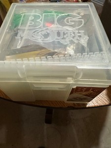 Big Mouth Flambeau spinner bait box full of new skirts