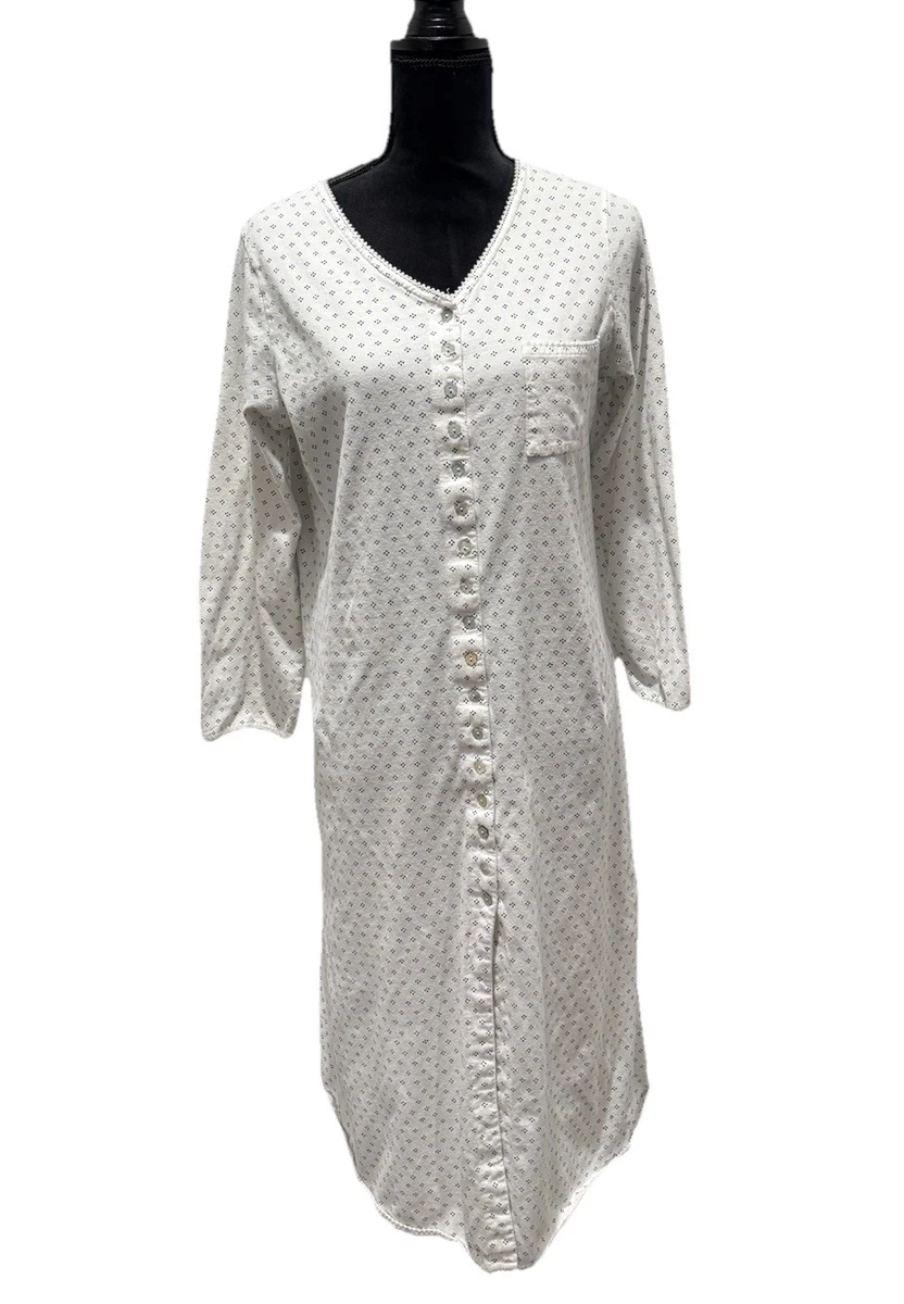 Camicia da notte lunga rossa con ricamo a frastaglio | La Perla