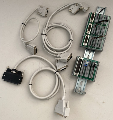 Lot 3 Yaskawa SBK-U-VBA-01(B) I/O Terminal Block Cable Kit 26-Pin HD D-SUB 1 M