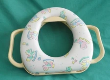 Toddler toilet seat attachment by NuFlush