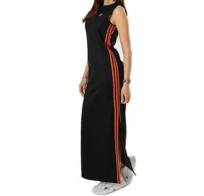 adidas 3 stripe maxi dress