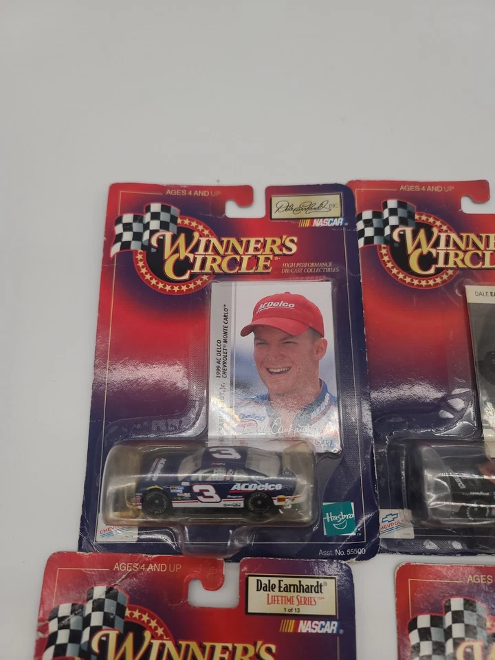 LOTE DE 5 séries vitalícias Dale Earnhardt Winners Circle  - Imagem 2 de 4