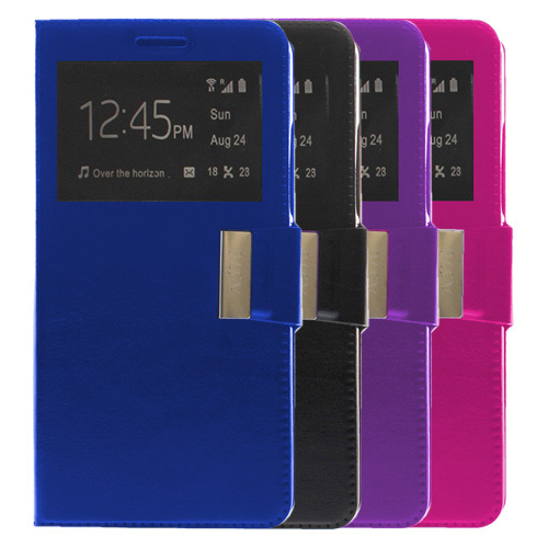 Funda - CADORABO Funda Protectora Doble Ventana, Compatible Con Huawei