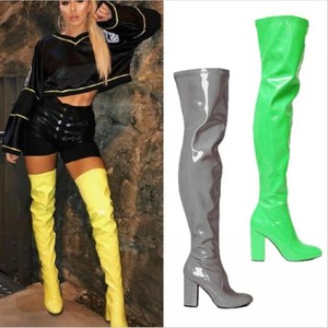 custom knee high boots