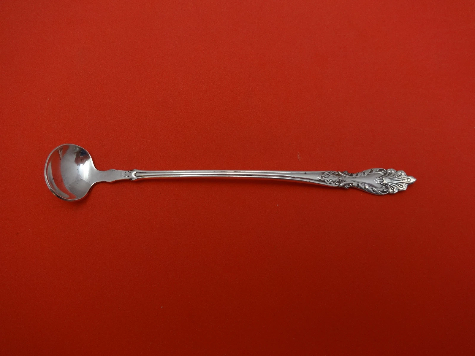 Raphael by Rogers & Hamilton Plate Silverplate Mustard Ladle 5 1/2"
