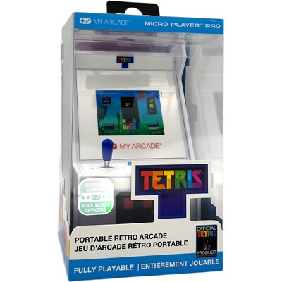 My Arcade Tetris Micro Player Pro Retro Mini Arcade Machine Portable Video Game