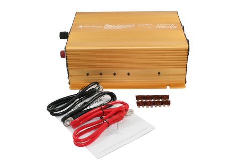 Spannungswandler Wechselrichter 2000 4000 Watt 12V Power USB 2.1A reiner Sinus G - Bild 5 von 5