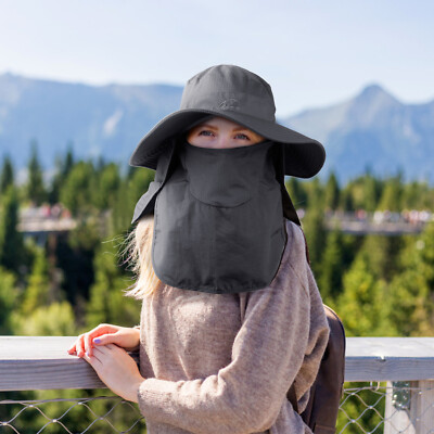 hiking hats with neck protection