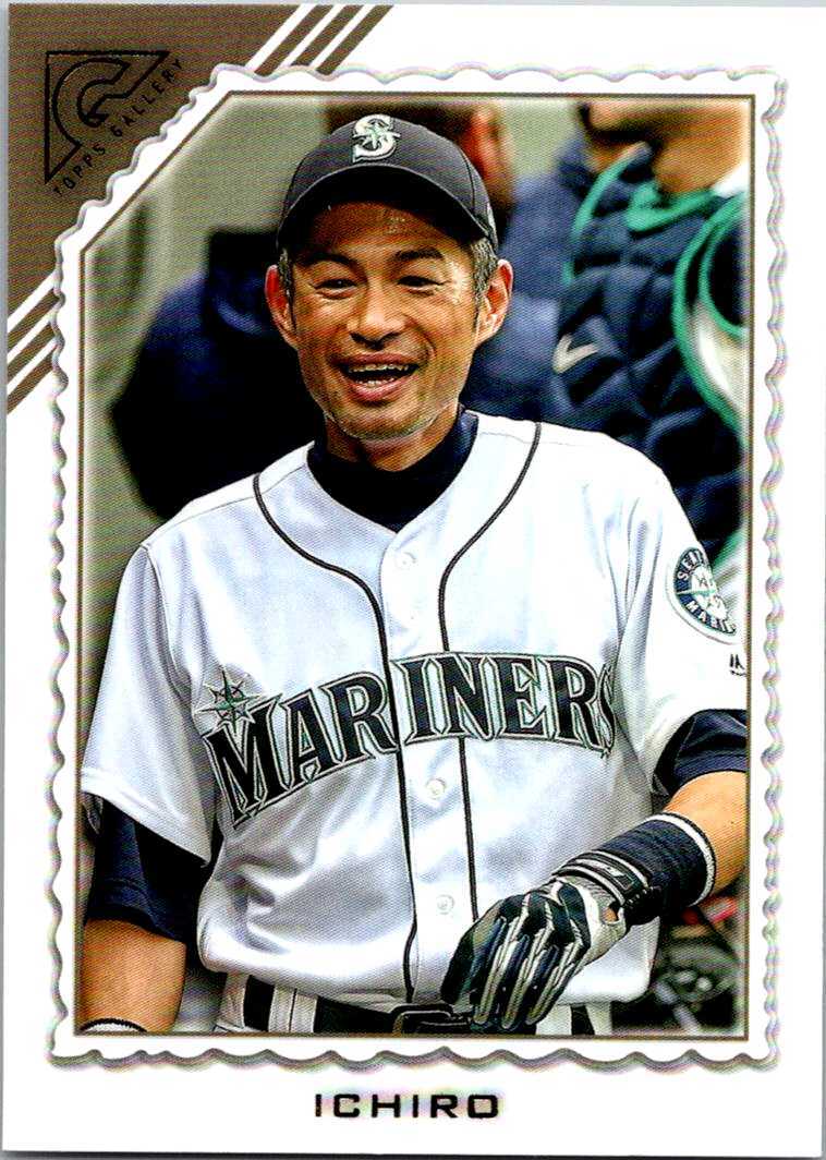 2022 Topps Gallery #7 Ichiro Printer Proof 005147