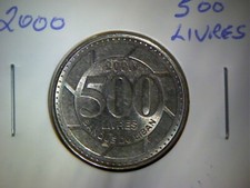 Liban 2000 500 livres