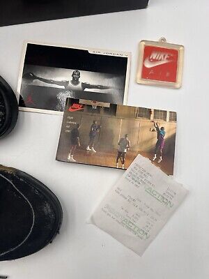 ORIGINAL 1990 Nike Air Jordan 5 METALLIC size 12 RARE WITH ORIGINAL 1990 Nike Air Jordan 5 METALLIC size 12 RARE WITH