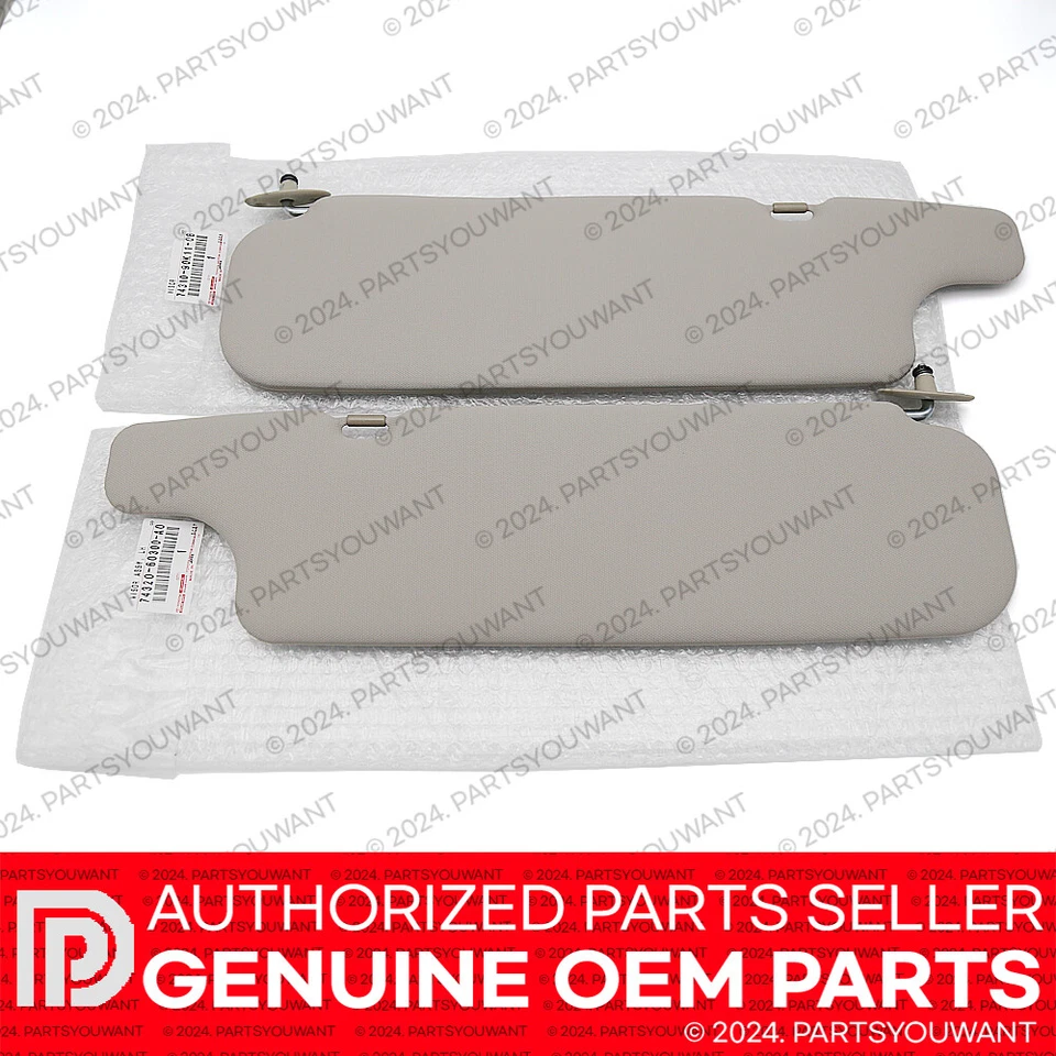 GENUINE Toyota Land Cruiser BJ70 FJ70 OEM Sun Visor Shade Left + Right SET Foto 4 de 4