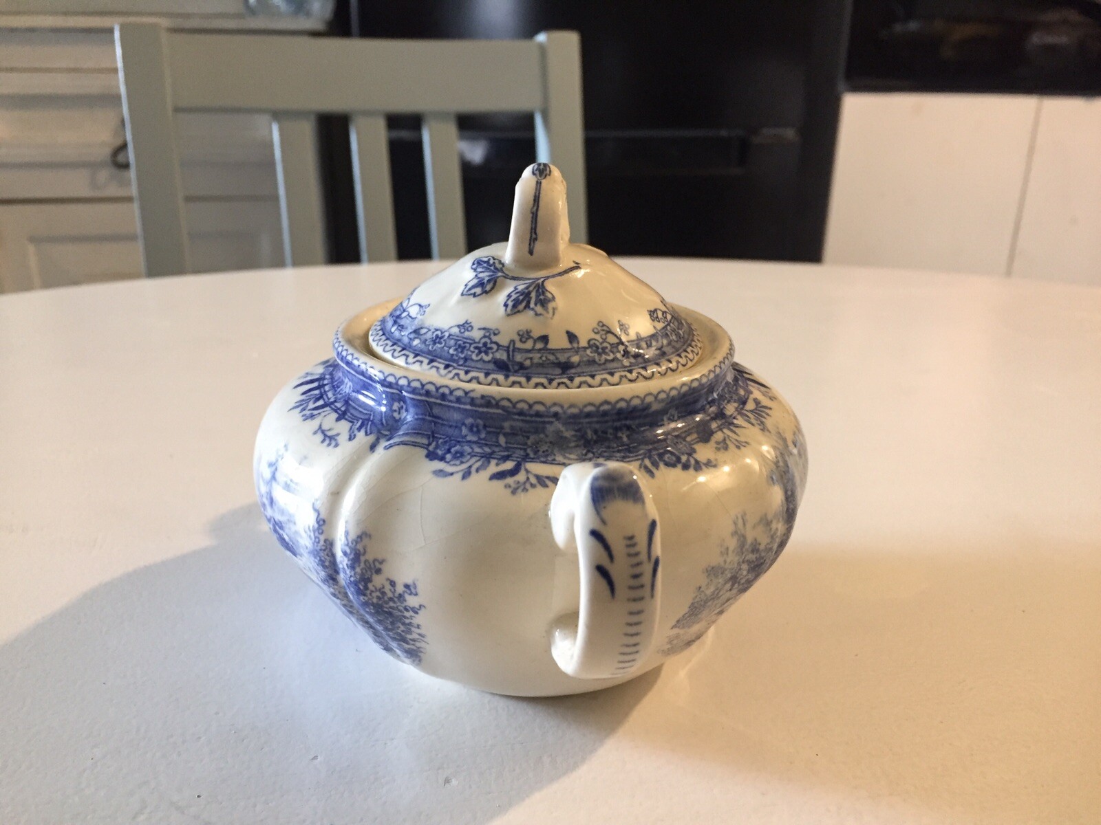 Joli sucrier Villeroy& Boch Burgenland bleu | eBay