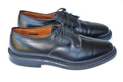 Allen Edmonds sz 9.5 D Dickson Black Split Toe Oxford Shoes  display picture 1