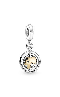 Pandora S925 ALE Spinning World Dangle Globe Charm 799303C01