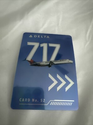 2022 Boeing 717 #52 Delta Airline Pilot Trading Card | eBay
