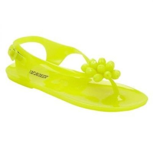 yellow jelly shoes