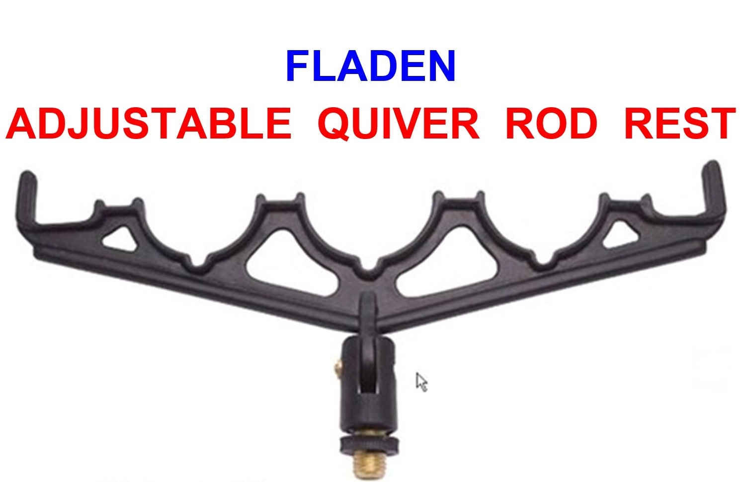 FLADEN ADJUSTABLE QUIVER ROD REST CARP FEEDER MATCH FLOAT METHOD BARBEL FISHING
