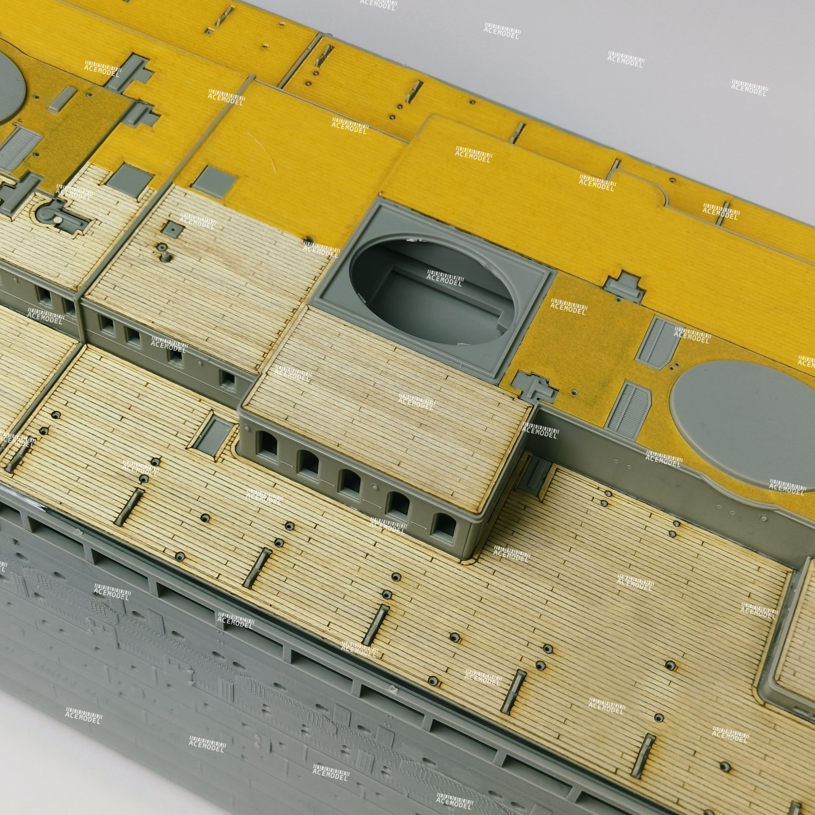1/200 HMT Olympic Wooden Deck Masking Sheet Super Detail-up for ...