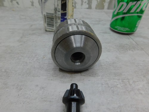 NEW LFA 45-6B Taper Drill Chuck, 5/8-16 Mount, 3/16" to 3/4" Capacity W/ Key #3 - Picture 3 of 3