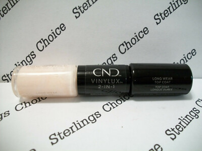 CND Vinylux 2 in 1 Long Wear Nail Polish Duo #195 Naked Naivete